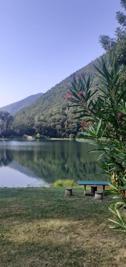 L'Angolino Di Magda: On The Lake-Private Beach! Ghirla Dış mekan fotoğraf